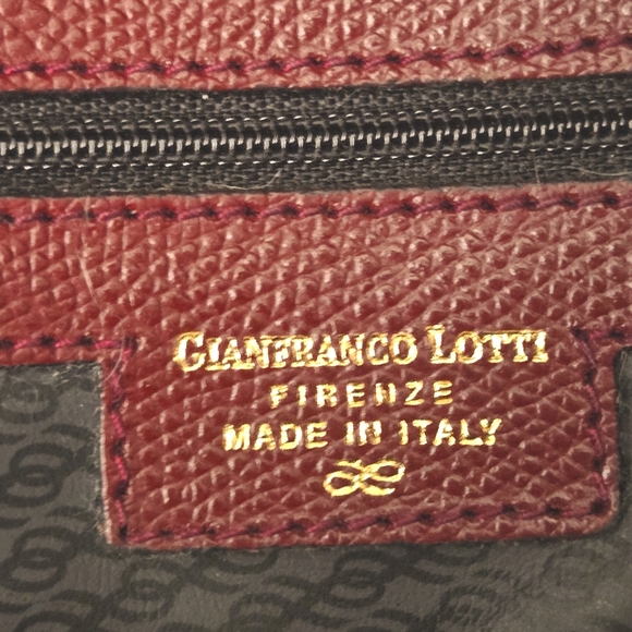 Gianfranco Lotti Brown Leather Satchel Bag - Picture 8 of 10